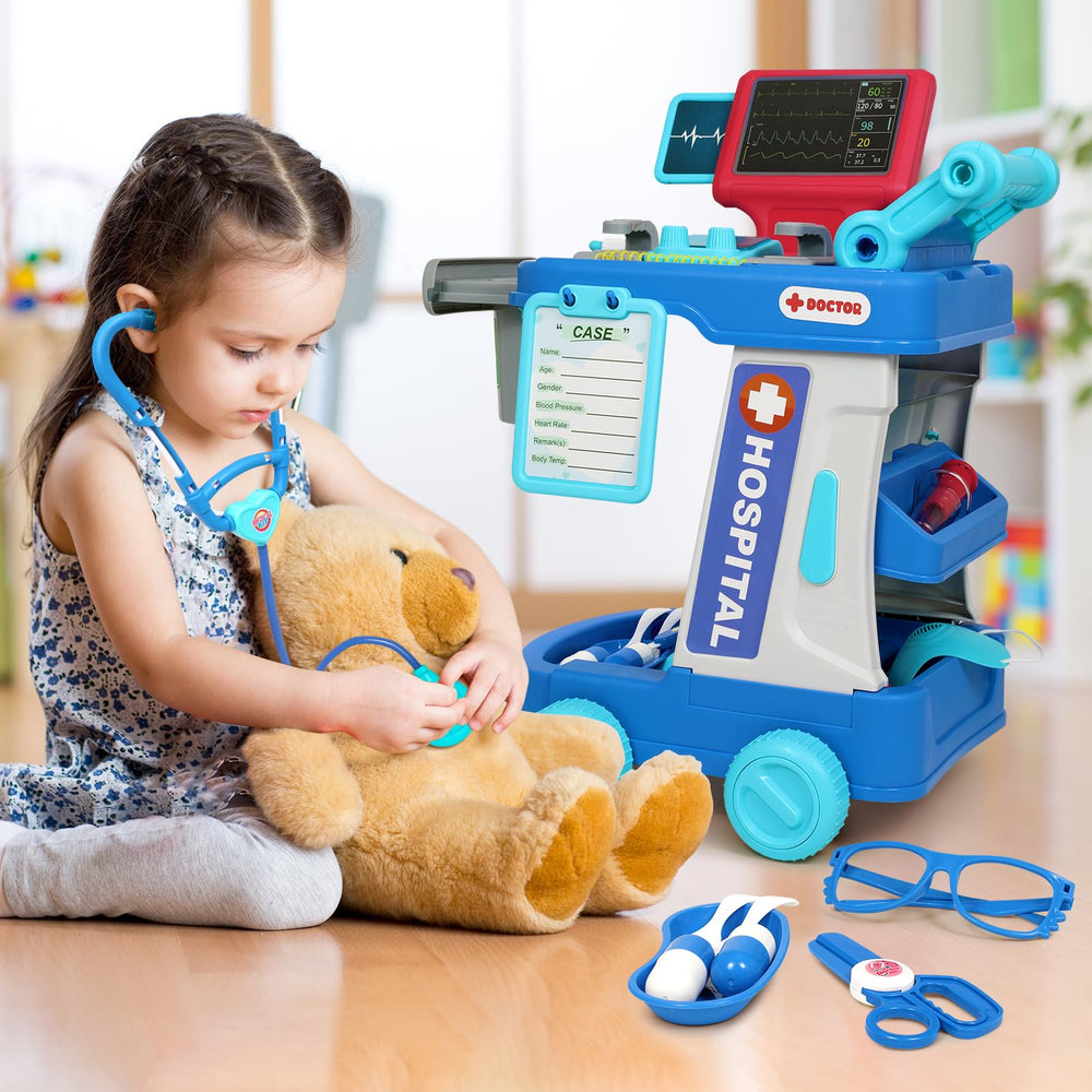 Vunrahsg Medical Tools Set: comprehensive accessories support varied doctor roles.