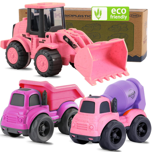 vusum dump truck toy with bright colors for interactive play and fine motor skills