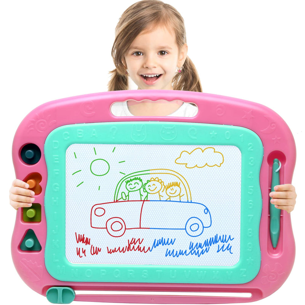 Vusum Magna Doodle Board front view with large drawing area for collaborative play