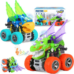 VUSUMOK monster-truck-dinosaur-wings: sparks imaginative play and fine motor skills.