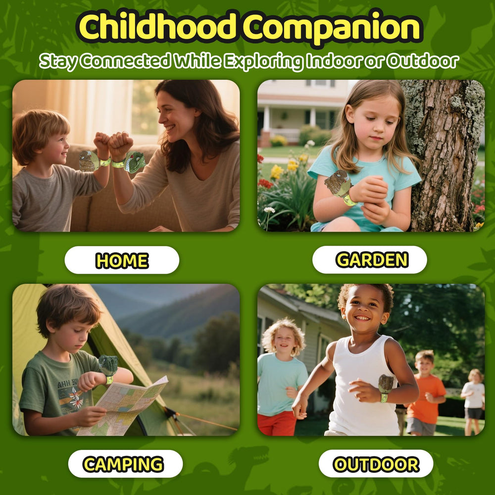Vvinca dinosaur walkie talkie gift-ready packaging for kids