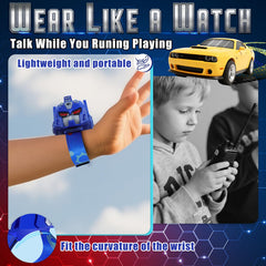 Vvinca Transform walkie talkies are lightweight at 100 g each for kid-friendly fun