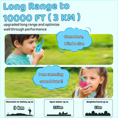 Vvinca 22 channels offer private, interference-free communication for group play.