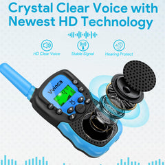 Vvinca walkie talkies three-kilometer range supports outdoor adventures
