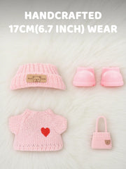 VVQUI 17cm doll backpack accessory enhances play with extra carry-along charm.