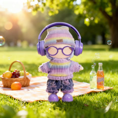 VVQUI 17cm doll clothes accessories: shoes, headphones, and glasses for stylish, durable outfits.