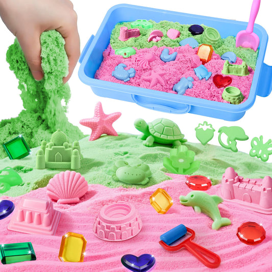 VVSBPL Ocean Sensory Bin setup promotes creative play and storytelling.