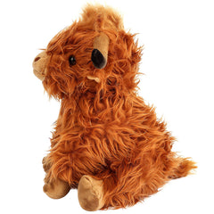 VYRNARA Highland Cow plush makes a thoughtful gift for animal lovers.