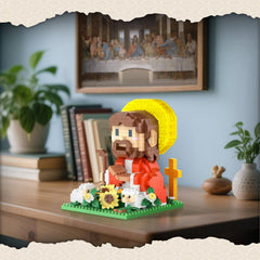 Vziimo Desk or shelf Jesus decor model kit inspires calm spaces