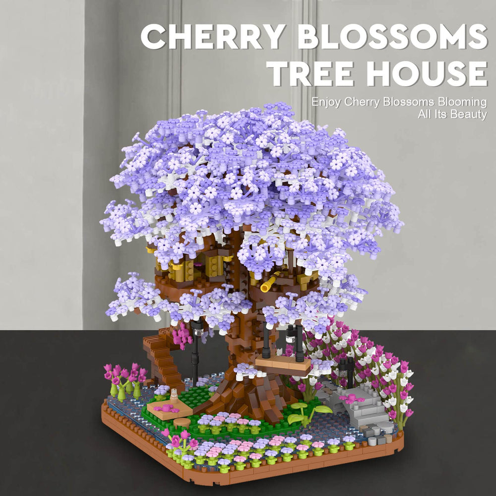 Vziimo cherry blossoms tree serves as stylish home decor and conversation starter.
