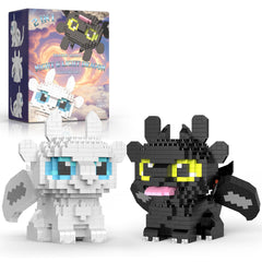 Vziimo black dragon with pivoting wings for dramatic desk display and storytelling.