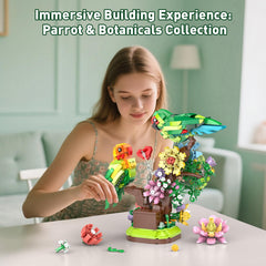 Vziimo Gift Ideas Building Kit for anniversaries and celebrations with birds and blossoms.