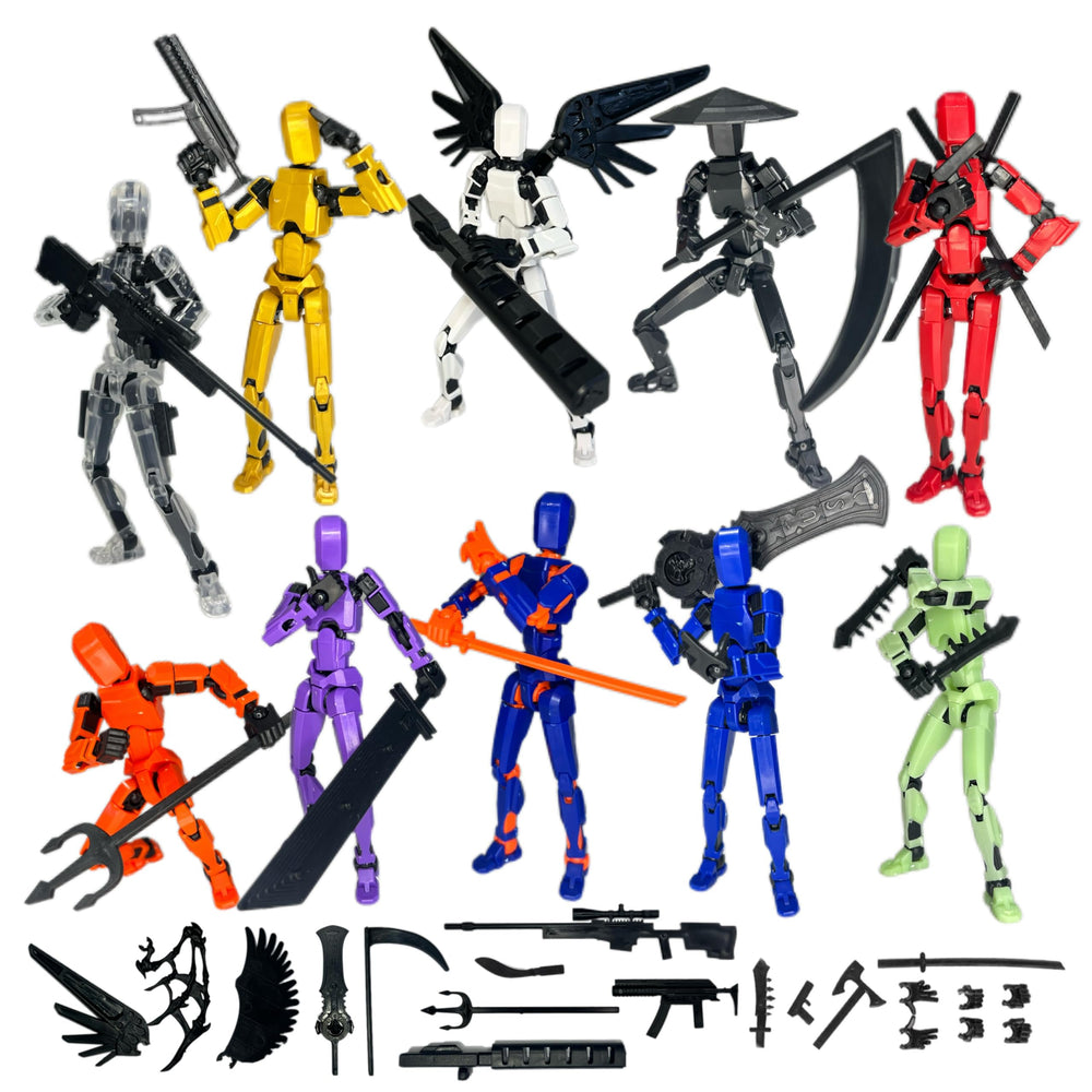 VZNYBL Titan13 assembly completed action figure ready for immediate play and display.