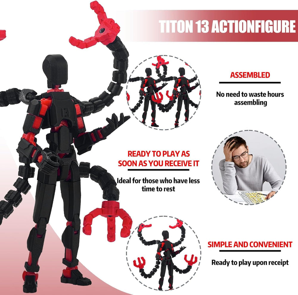 VZNYBL Titan13 assembly completed figure with accessible joints