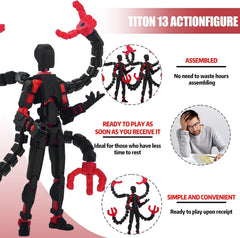 VZNYBL Titan13 assembly completed figure with accessible joints