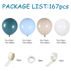 Vztipki sand white balloons add soft neutrals for weddings
