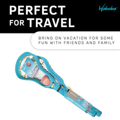 Travel-ready Waboba Lacrosse mini set stored in compact case