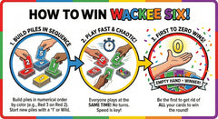WACKEE SIX portable travel setup ready for parties and family nights