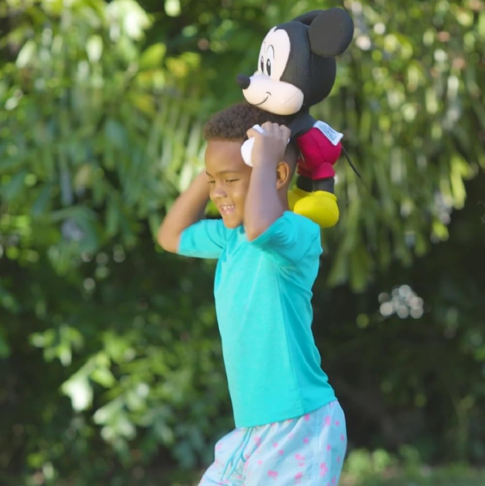 WAHU Aqua Pals Mickey Mouse plush encourages imaginative play.