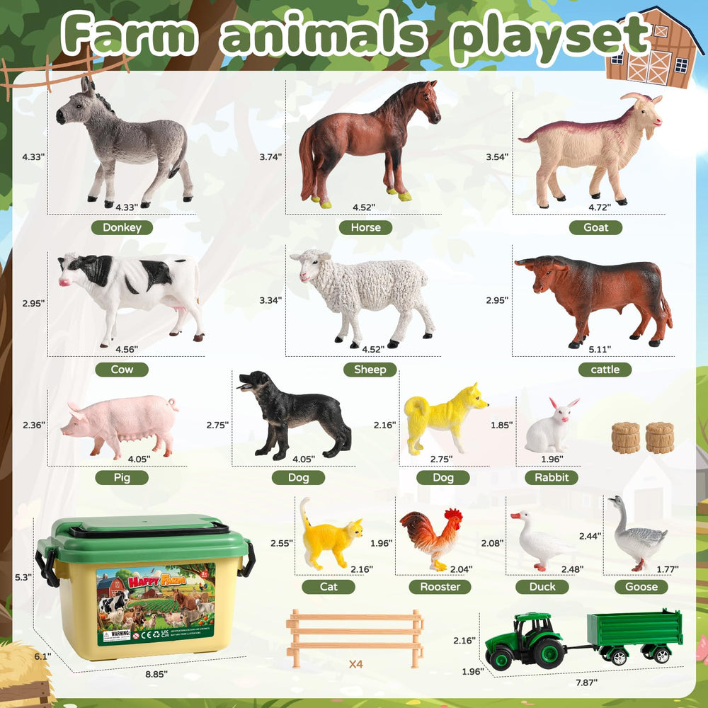 WAIIW hay bales pack adds tactile elements for pretend feeding and farming.