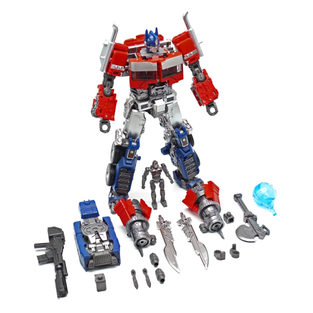 Waikytoy deformation figure with truck-to-robot transformation for creative storytelling