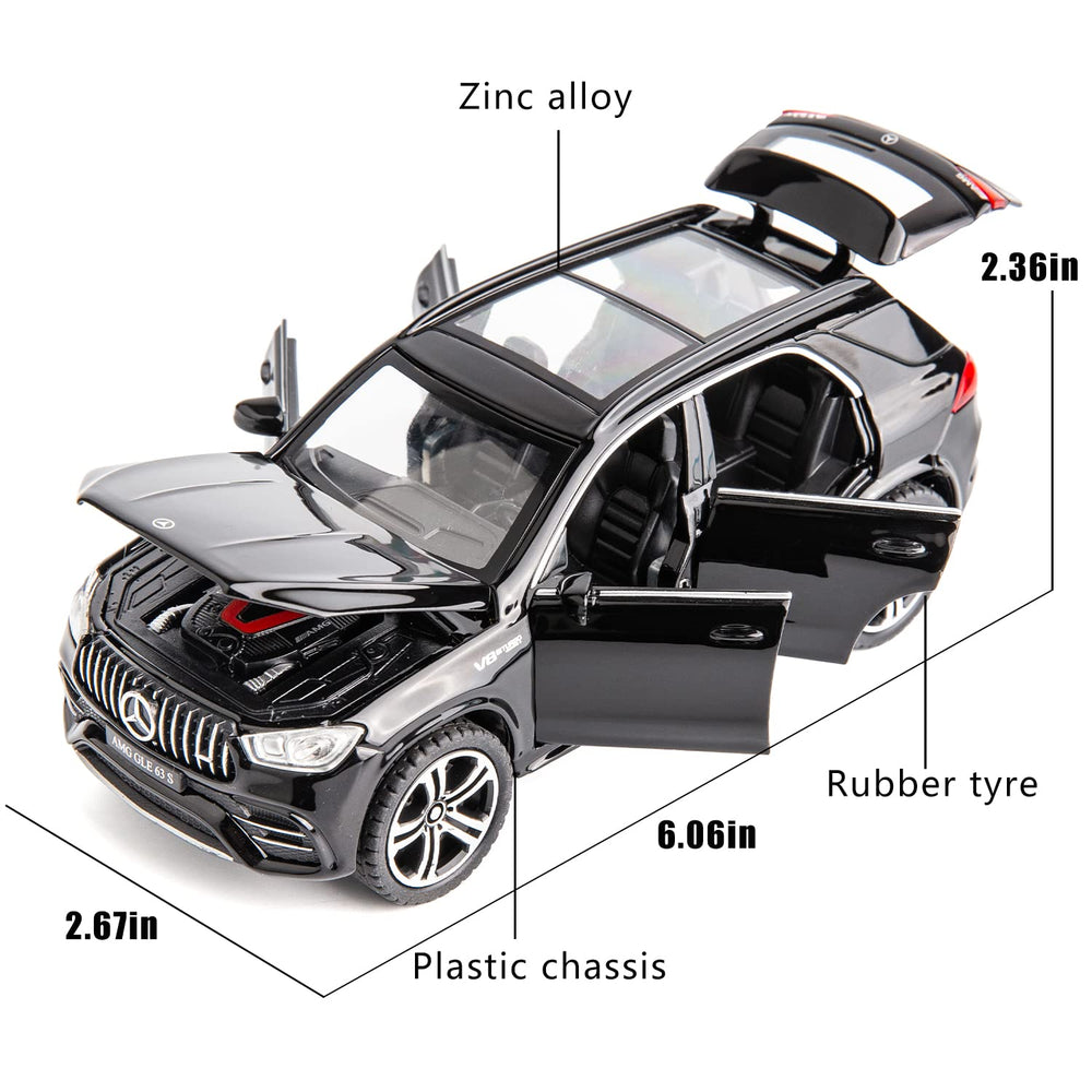 WAKAKAC AMG GLE 63S in metallic finish highlights premium collectability.