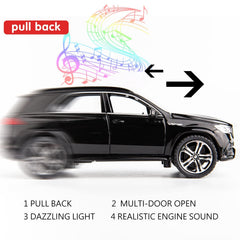 WAKAKAC AMG GLE 63S pull-back action ready for quick play.