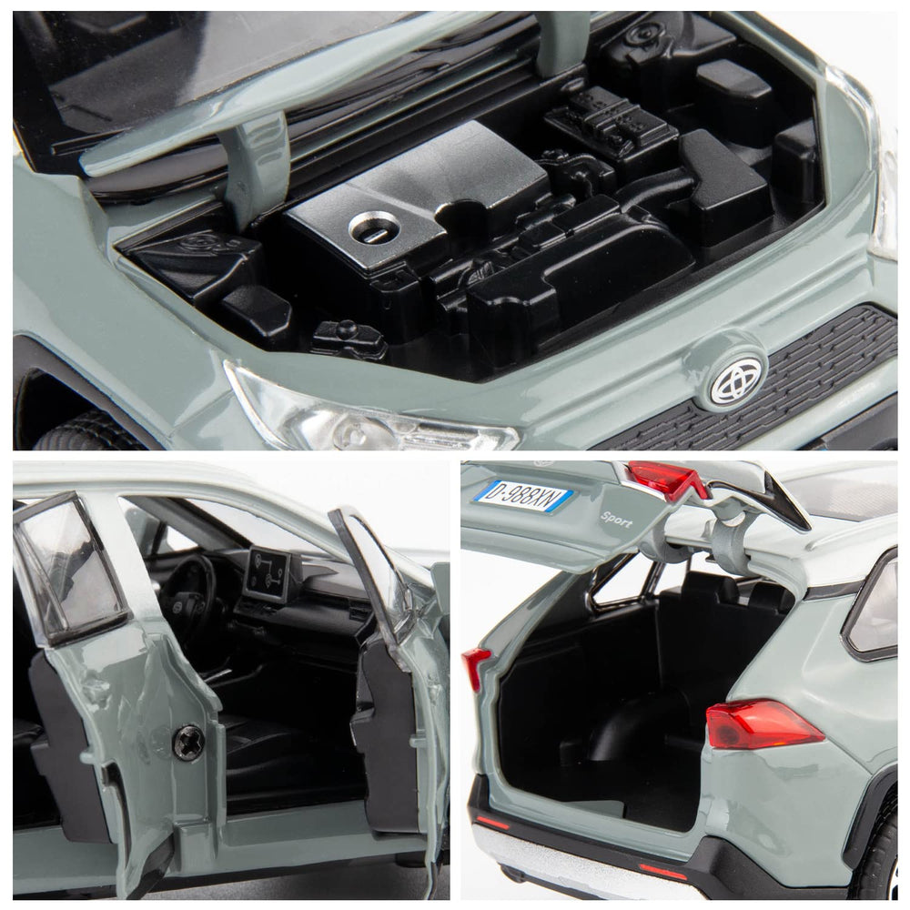 WAKAKAC RAV4 pull-back action for quick motion.