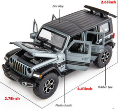 WAKAKAC Wrangler open doors emphasize interactive feature for pretend play.