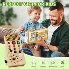 wakeInsa Busy Board quality and warranty provide reliable toy for parents.