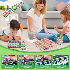 wakeInsa travel-friendly toy ready for on-the-go learning and quiet play.