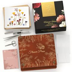 Wakhow Flower Press Kit with press plates for preserving blooms beautifully.