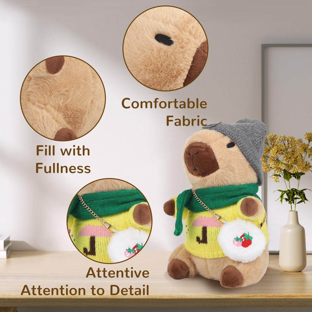 WAKSUN Capybara plush arriving vacuum-packed for fresh unboxing