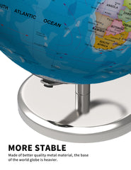 Waldauge large decor globe on stand as a stylish living room focal point