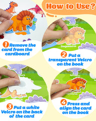 Walenced Busy Book Toddlers independence-friendly design encourages kids to explore confidently.