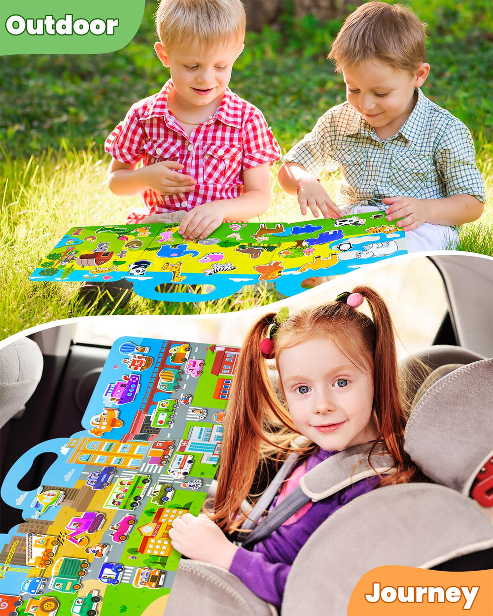 Walenced dinosaurs theme sticker book boosts early vocabulary through play.