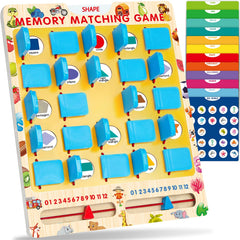 Walenty matching memory game board for kids' learning and screen-free play.