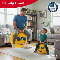 Waliki Hopper Ball ages 3-6 scenario with young rider