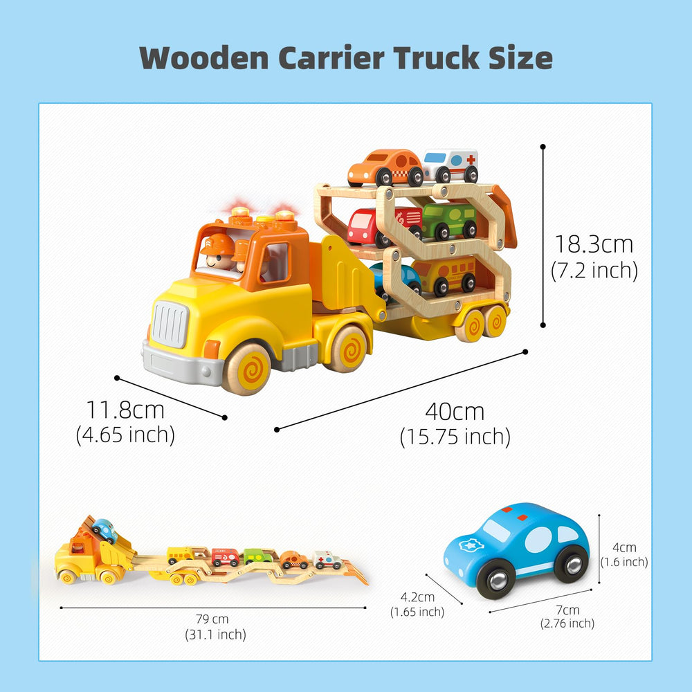Wanborns gift ready truck toy for birthdays and Christmas.