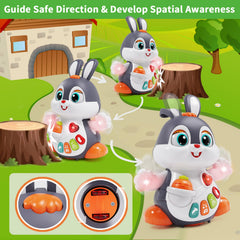 Wanonoo BPA-free infant toy with safe, rounded edges for curious babies