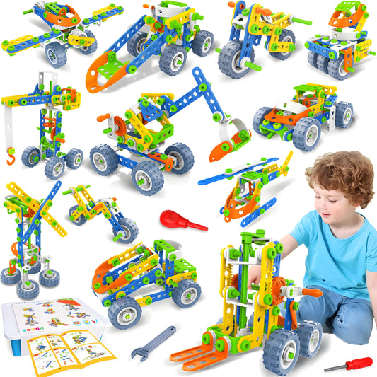 Wanonoo 12-in-1 STEM kit tower crane for hands-on engineering exploration