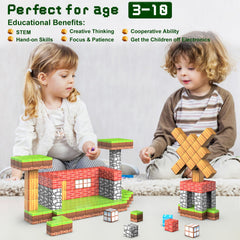 Wanplay educational magnetic toys promote logical thinking during play.