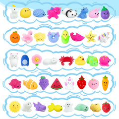 Waraoko Mochi Squishies classroom rewards display boosts participation and creativity.
