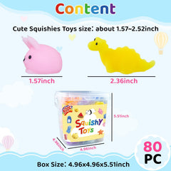 Waraoko Mochi Squishies party favors add color to celebrations.