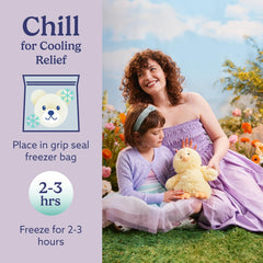Warmies Chick safe for all ages meeting safety standards