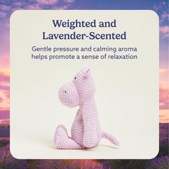 Warmies Hippo soft fabric closeup invites tactile cuddles