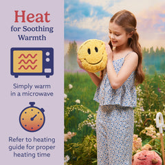 Warmies lavender-scented plush delivers a gentle aroma for bedtime routines.