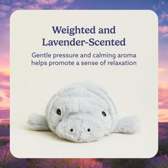 Warmies Manatee cooling plush offers refreshing touch