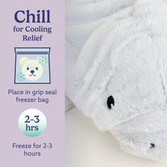 Warmies Manatee lavender scent enhances calm atmosphere