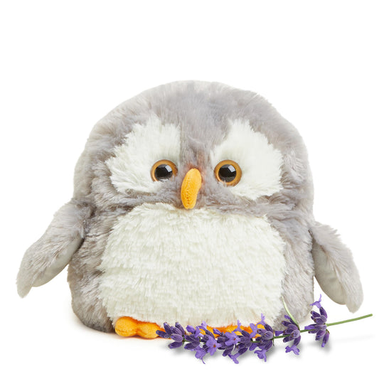 Warmies Owl microwavable plush for soothing warmth and snug cuddles.